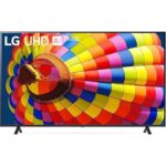 LG 75UT80006LA 75-Inch 4K UHD Smart TV, AI Processor Gen7 - Black