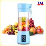 LM 380ml - Electric USB Mini Portable Juice Blender - Blue