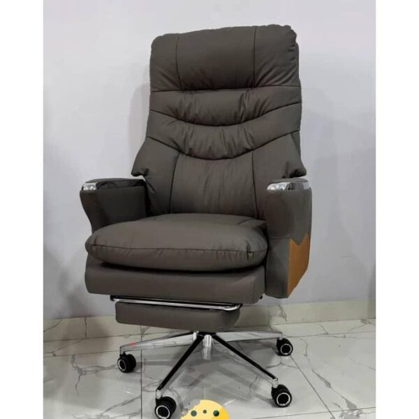 Luxury Massage Chair with Recliner & Footrest - Black ...NA