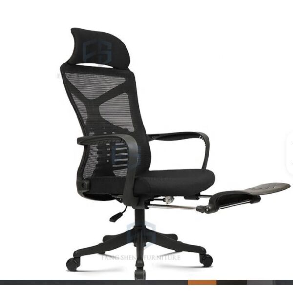 Luxury Recliner Ergonomic Office Chair - Black