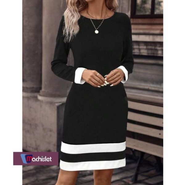 Machislet Long-sleeved casual dresses, fashionable skirts and ladies' skirts suitable for all year round