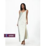 Machislet Noble and elegant loose dress-white