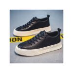 Men's Non-slip Breathable Sneakers Sports Running Casual Board Shoes Black