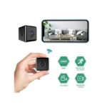 Mini Camera Night Version Wireless Camcorder Surveillance Wifi Camera - Black