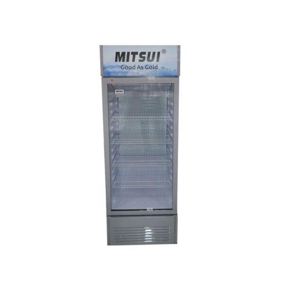 Mitsui ME-373 Showcase Display Refrigerator - 338 Litre - Grey/Blue