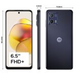 Motorola G73 - 6.5 inches - 256GB ROM - 8GB RAM - 50MP Rear/16MP Front - 5000mAh - Midnight Blue + Free Back Cover & Charger