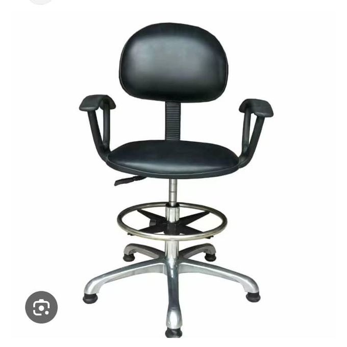 Office Counter Chair - Black Office Counter Chair - Black