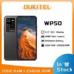 Oukitel WP50 6.6" HD+ 4GB RAM+256GB ROM 6500m Amh Android 14 48MP Main Camera MOBILE PHONE