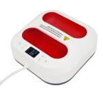 Portable Handheld T-Shirt Heat Press Machine for Design Transfer - White/Red