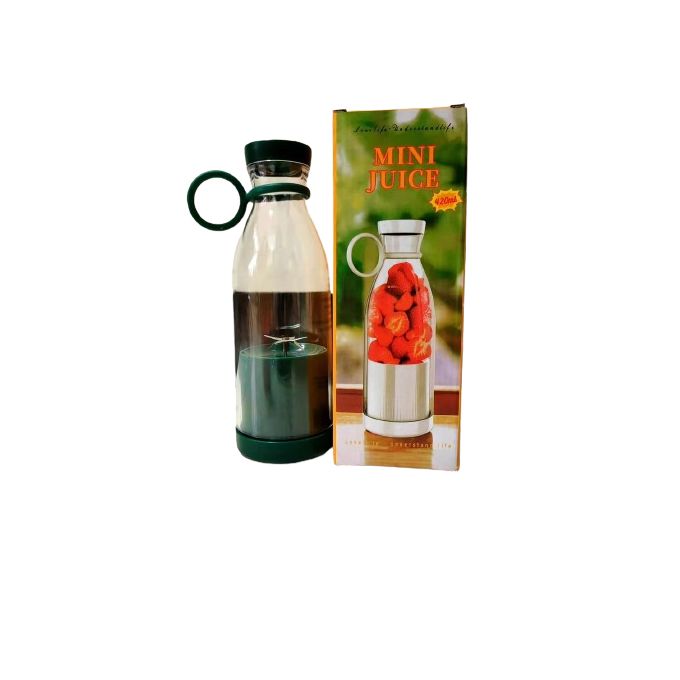 Portable Mini Juice Blender - 420ml - Green Portable Mini Juice Blender - 420ml - Green