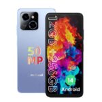 redbeat E3 Smartphone - 6.6" HD+ Screen , 12GB RAM + 256GB , 50MP Camera , 5000mAh Battery , Fast Performance - Blue