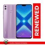 Renewed Honor 8x 99.9% NEW 6GB RAM + 128G ROM 3750mAh Dual SIM 6.5 Inch HD+ Camera 20MP Face Unlock + Fingerprint Smartphone