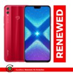 Renewed Honor 8x 99.9% NEW 6GB RAM + 128G ROM 3750mAh Dual SIM 6.5 Inch HD+ Camera 20MP Face Unlock + Fingerprint Smartphone
