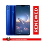 Renewed Huawei Honor 8X 6.5"6GB+128GB 3750mAh 16MP+2MP+20MP Fingrer+Face Smartphone Dual SIM Blue