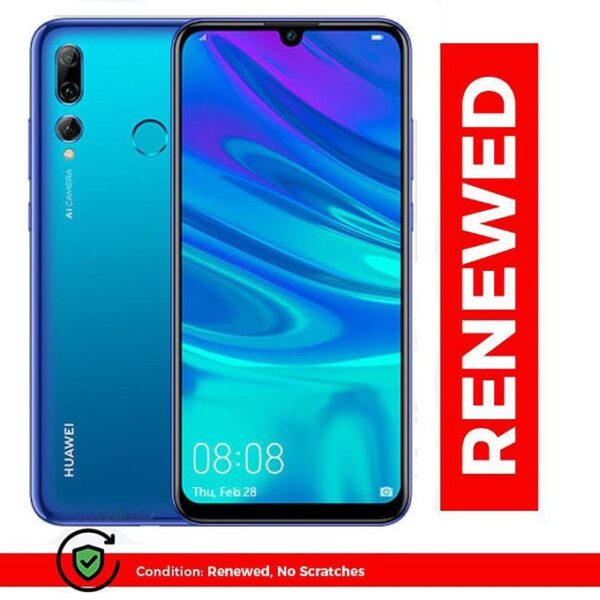 Renewed Huawei Psmart+ 2019 6.2" 2340x1080 Kirin710 Octa Core 6GB+128GB 3400mAh 24MP+16MP+2MP+8MP smartphone -Blue