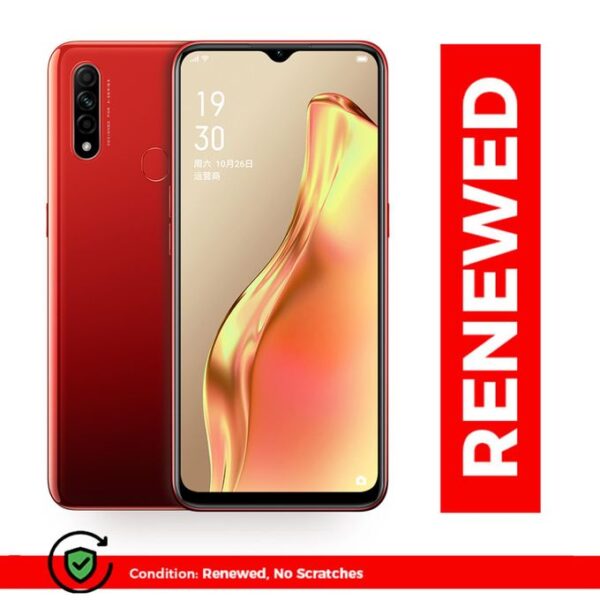 Renewed Oppo A31 6GB RAM+128G ROM Dual SIM6.5 Inch Screen HD Camera 12MP Face Unlock+Fingerprint Smartphone