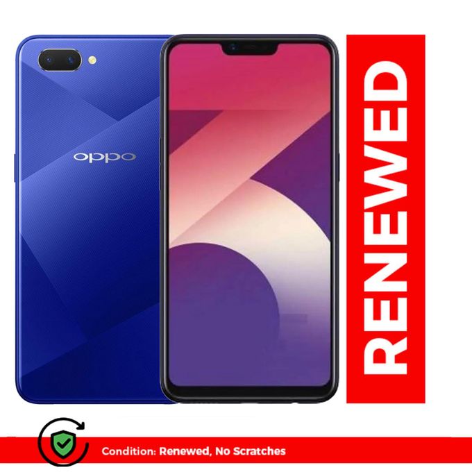 Renewed Oppo A3S 4GBRAM+ 64GB ROM-4G LTE Dual SIM -6.2'' Blue Renewed Oppo A3S 4GBRAM+ 64GB ROM-4G LTE Dual SIM -6.2'' Blue