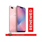 Renewed Oppo A3S 4GBRAM + 64GB ROM- 4G LTE Dual SIM- 6.2'' Display 4230 mAh- Face Unlock smartphone - Pink