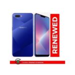 Renewed Oppo A3S Smartphone 4GB RAM+64GB ROM- 4G LTE Dual SIM- 6.2''13 MP arrière/8 MP avant 4230mAh Display - Face Unlock-Blue