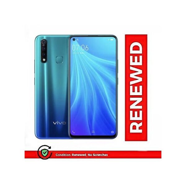 Renewed Vivo Z5i - 6.53'' - 128GB+8GB - HD Camera 16MP Front/16MP+8MP Rear - 5000mAh - Blue