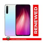 Renewed XIAOMI Redmi Note8 6.3"6GB+128GB Battery 4000mAh 48MP+8MP+2MP+2MP+13MP Fingerprint Smartphone Dual SIM White