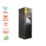 Roch 142 Liters Double Door Refrigerator (RFR-160BN-B) - Silver