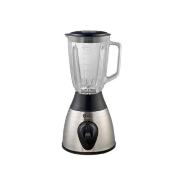 Roch RBL-114SS-C Blender Mixer - 1.5 Liters - 400W- Glass JAR -Silver