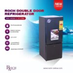 Roch RFR-145DB-I - 117Liters Double Door Refrigerator - Silver