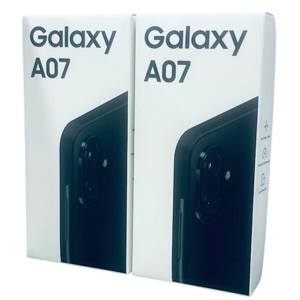 Samsung Galaxy A07 - 128GB HDD - 4GB RAM - 50MP/8MP -5000MAH- Black