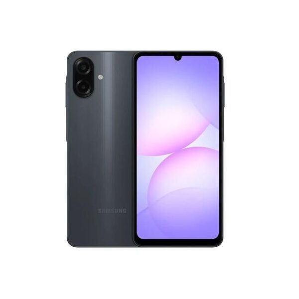 Samsung Galaxy A07 - 64GB + 4GB RAM - 50MP Rear - 8MP Front - 6.7" - 5000 mAh - Black (24 Months Warranty)