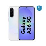 Samsung Galaxy A36 5G - Dual SIM - 6.7 Inches FHD+ 50MP/13MP - 128GB HDD - 6GB RAM - 5000mAh - Water & Dust Resistant IP67 - Silver