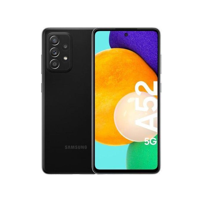 Samsung Galaxy A52 5G 128 GB HDD- 6GB RAM - Awesome Black Samsung Galaxy A52 5G 128 GB HDD- 6GB RAM - Awesome Black