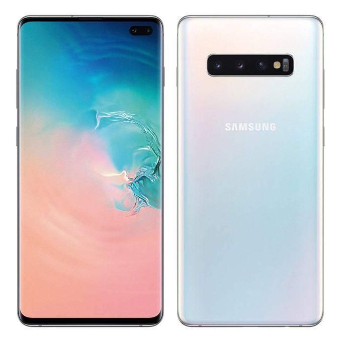 Samsung Galaxy S10 Plus - 6.4'' - 128GB HDD - 8GB RAM - 12MP Rear/10MP Front - 4100mAh - White Samsung Galaxy S10 Plus - 6.4'' - 128GB HDD - 8GB RAM - 12MP Rear/10MP Front - 4100mAh - White