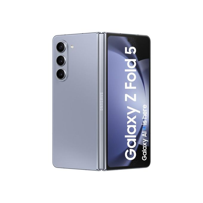 Samsung Galaxy Z Fold 5 - 7.6 inches - 5G - 512GB HDD - 12GB RAM - 12MP/50MP/10MP - 4400 mAh - Icy Blue Samsung Galaxy Z Fold 5 - 7.6 inches - 5G - 512GB HDD - 12GB RAM - 12MP/50MP/10MP - 4400 mAh - Icy Blue