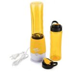 Shake N Take 650ml - 2 in 1 Electric Fruit Blender - Yellow
