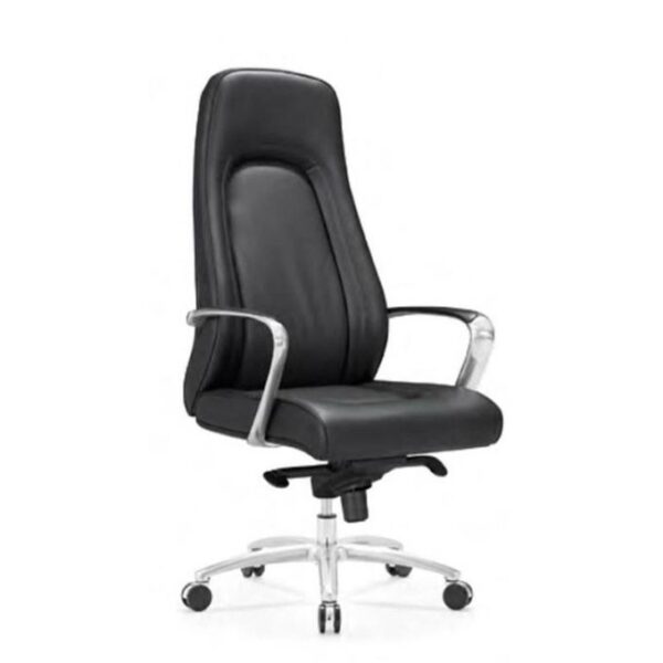 Share this product Executive High Back Premium Swivel Leather Office Chair - Black