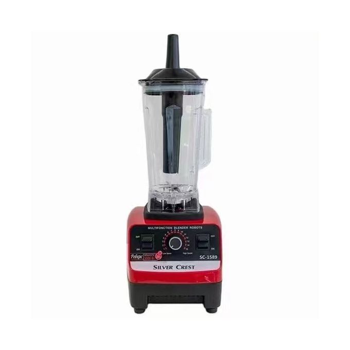 SILVER CREST 2.0L Heavy Duty Blender - Red/Black SILVER CREST 2.0L Heavy Duty Blender - Red/Black