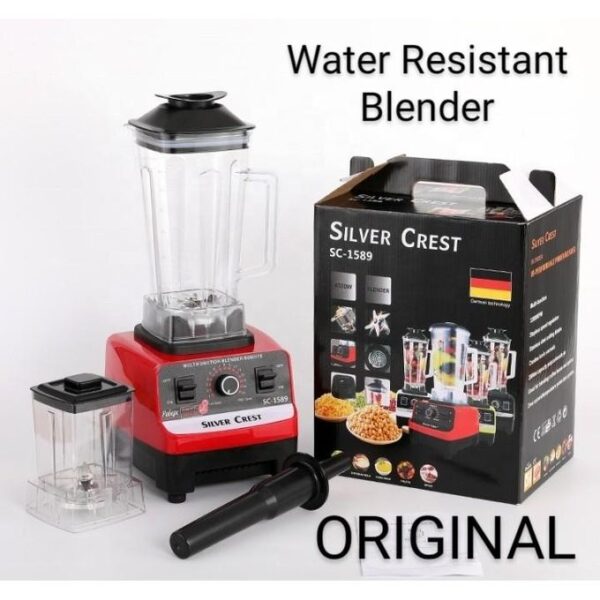 SILVER CREST 2.5L - 4.0L Smokeless Multipurpose Commercial Blender