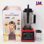 SILVER CREST LM-3L Large Capacity 2-In-1 High Speed Blender - Black and Red