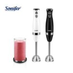 Sonifer SF-8046 Two Speed Electric Hand Blender - 400W Black/White