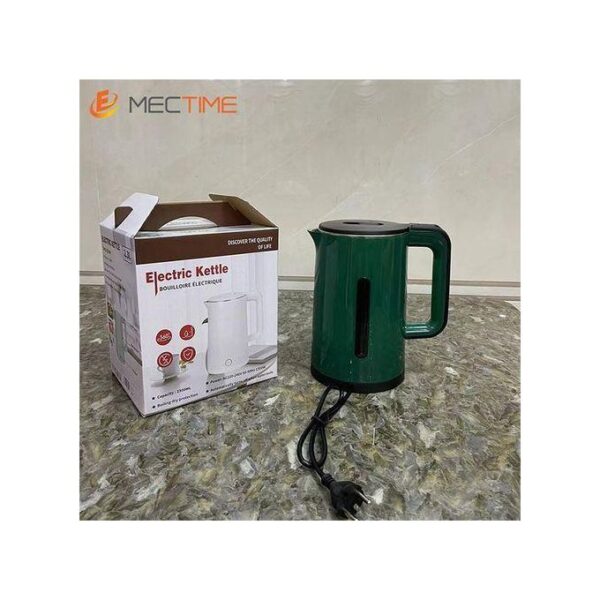 Stainless Steel Electric Kettle 2.3 L 1500W - Green