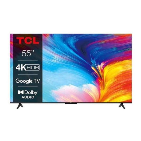 TCL 55" 4K UHD Google Smart TV - Black