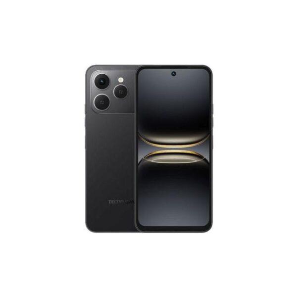 TECNO Spark 40 - 128GB ROM + 4GB+8GB RAM - 50MP Rear/50MP Front - 5200mAh - Ink Black