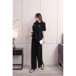 Top & Down Ladies Fashion Dress - Black