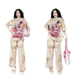 Top & Down Ladies Summer Dress - Brown