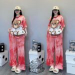 Top & Down Ladies Summer Dress - Red