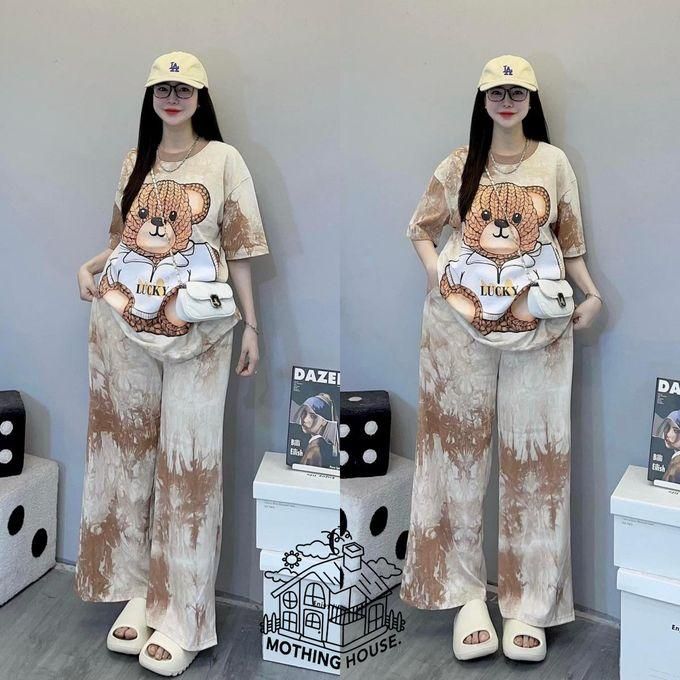 Top & Down Ladies Teddy Bear Dress - Brown Top & Down Ladies Teddy Bear Dress - Brown