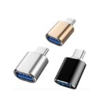 Type C To USB OTG Adapter Converter -- 3pcs