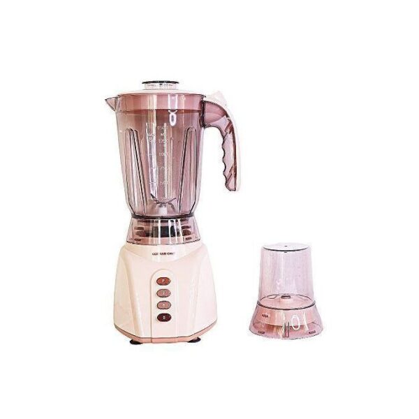 Unbreakable 2-in-1 Fast Blender With Grinding Mill - 1.5 Litres - Brown