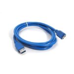 USB 3.0 External Hard Drive Cable 1.5M – Blue
